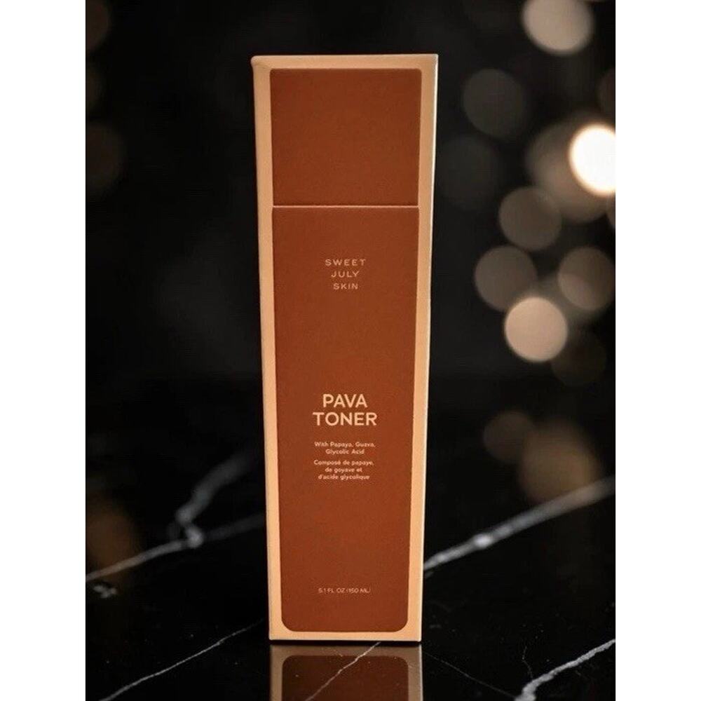 SWEET JULY SKIN Pava Toner 5.1 Fl Oz / 150 mL NIB Batch #930312